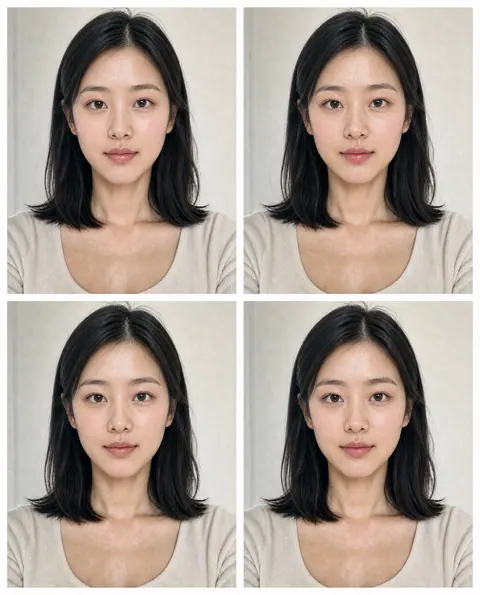 Summer seasonal makeup composite generated by Korean Color Lab